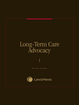 cover image of Long-Term Care Advocacy